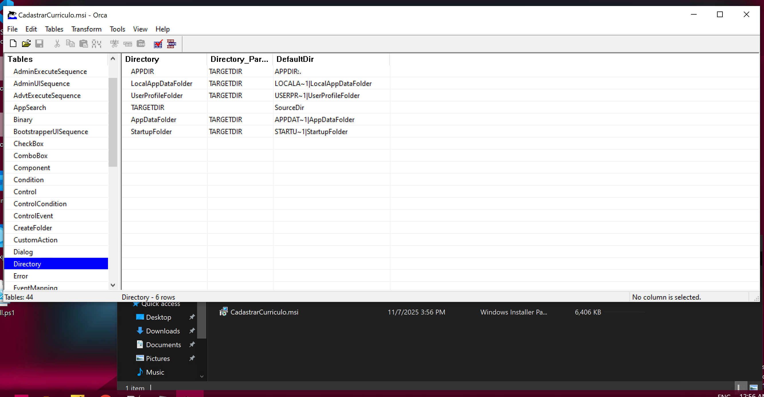 directory declarations