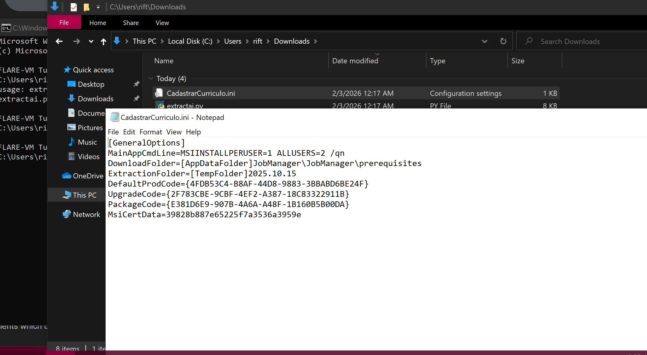 advancedinstaller extraction