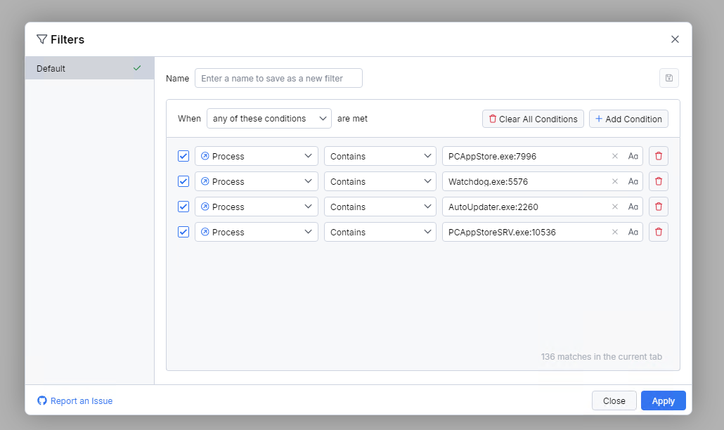 Fiddler configuration