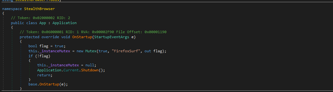 dnSpy mutex DiagnosticDriver.exe